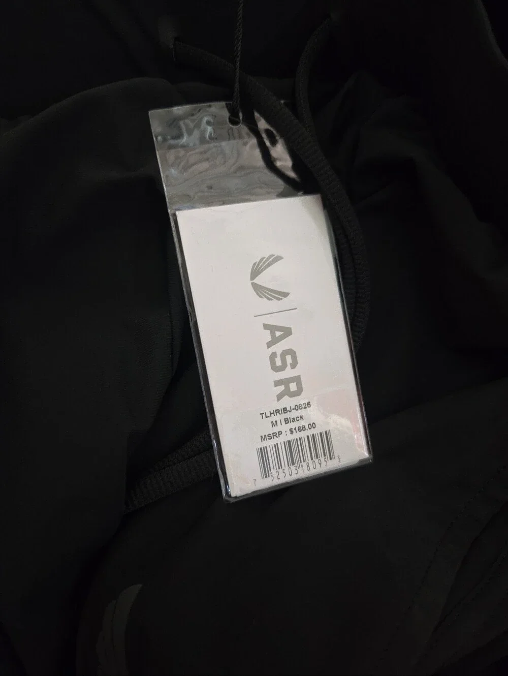 ASRV-DSG-0825 Tetra-Lite® Cargo High Rib Jogger Black- Medium
